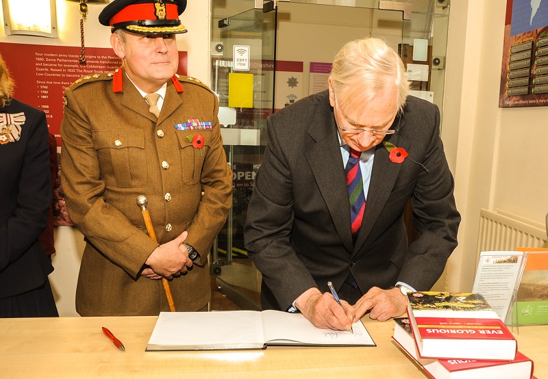 Visit of HRH The Duke of Gloucester to Chester Military Museum